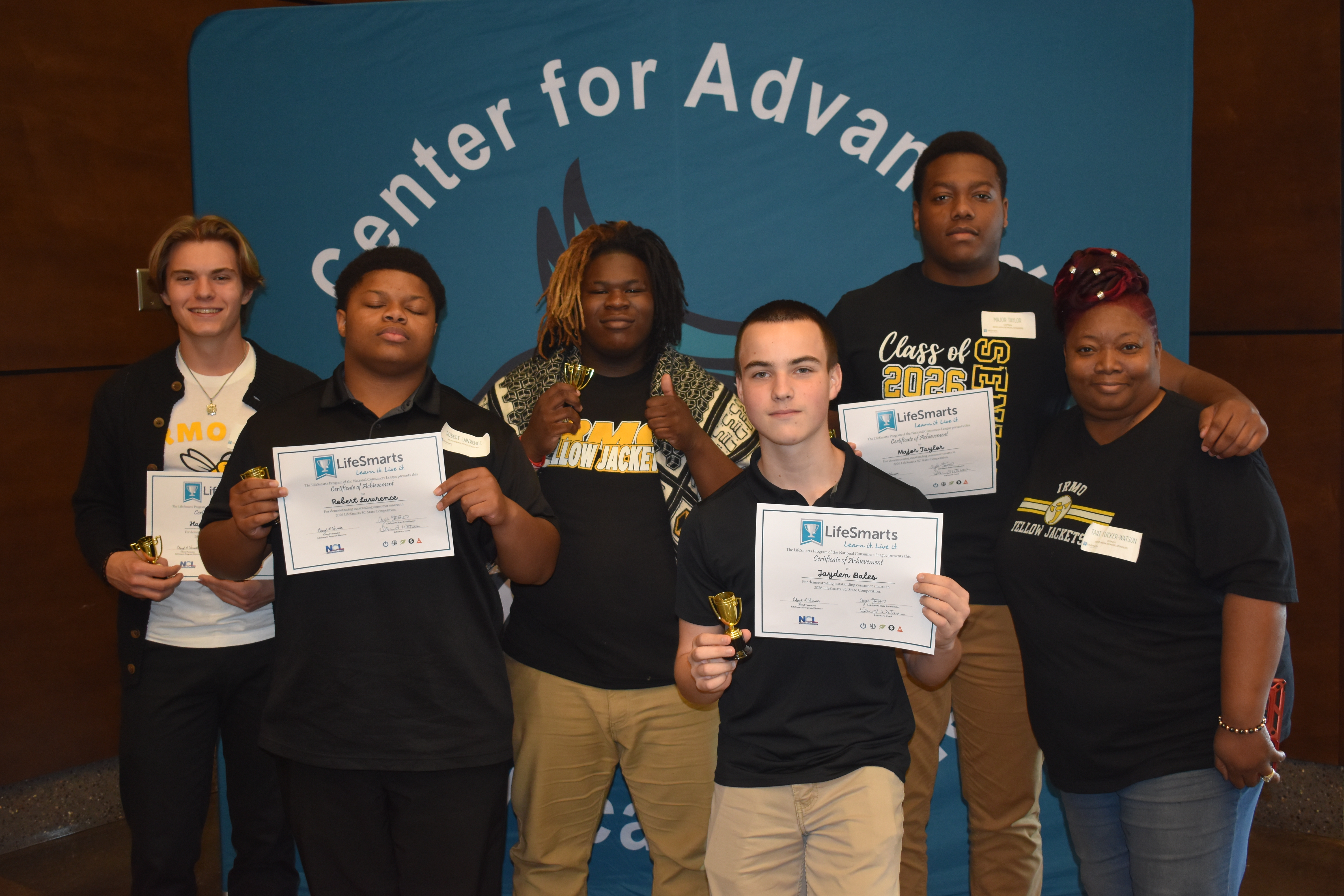 Irmo High School's 2026 LifeSmarts team